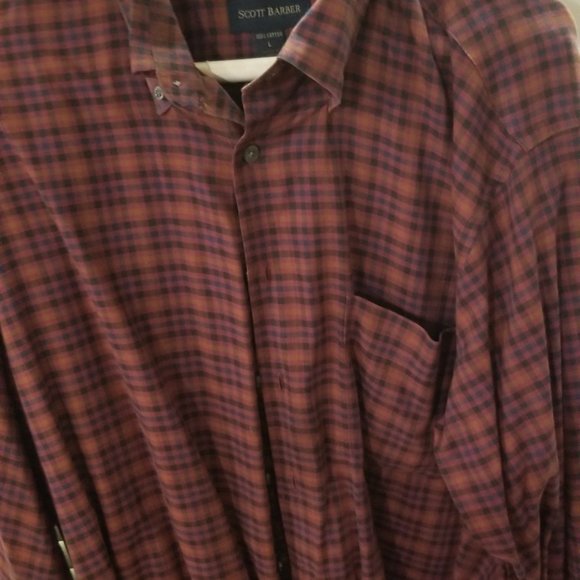 Scott Barber Large Dress Shirt - Picture 2 of 2